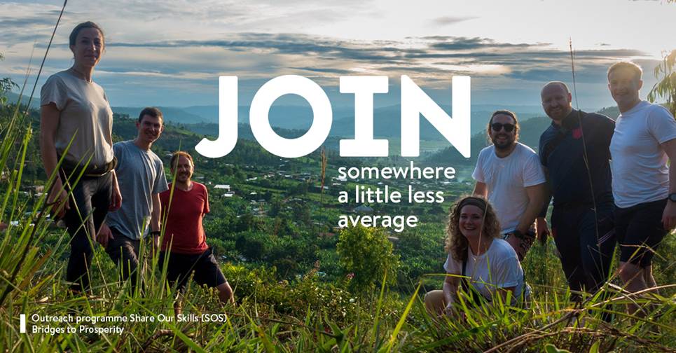 A group of people on a hill
