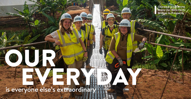 A group of people wearing safety vests and helmetsAI-generated content may be incorrect.